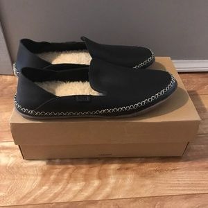 UGG leather flats